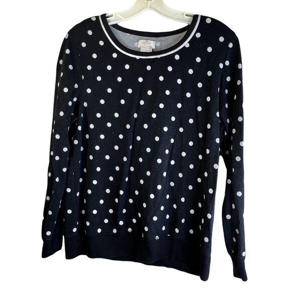 Kate Spade Polka Dot Pullover Shirt - Picture 1 of 7